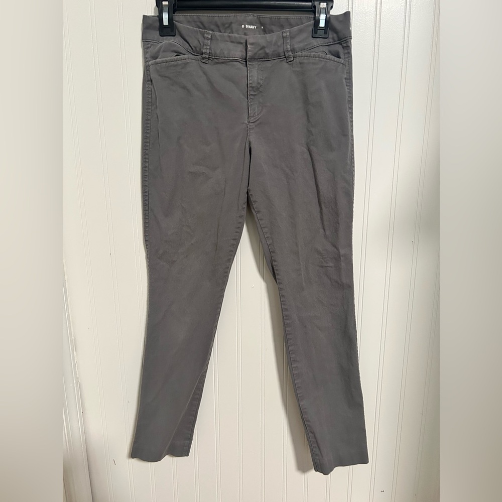 Old Navy Womens Gray Pixie Pants
